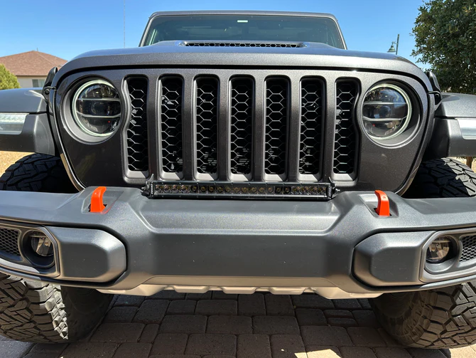 Artec Industries JL-JT Front Bumper 20" Light Mount