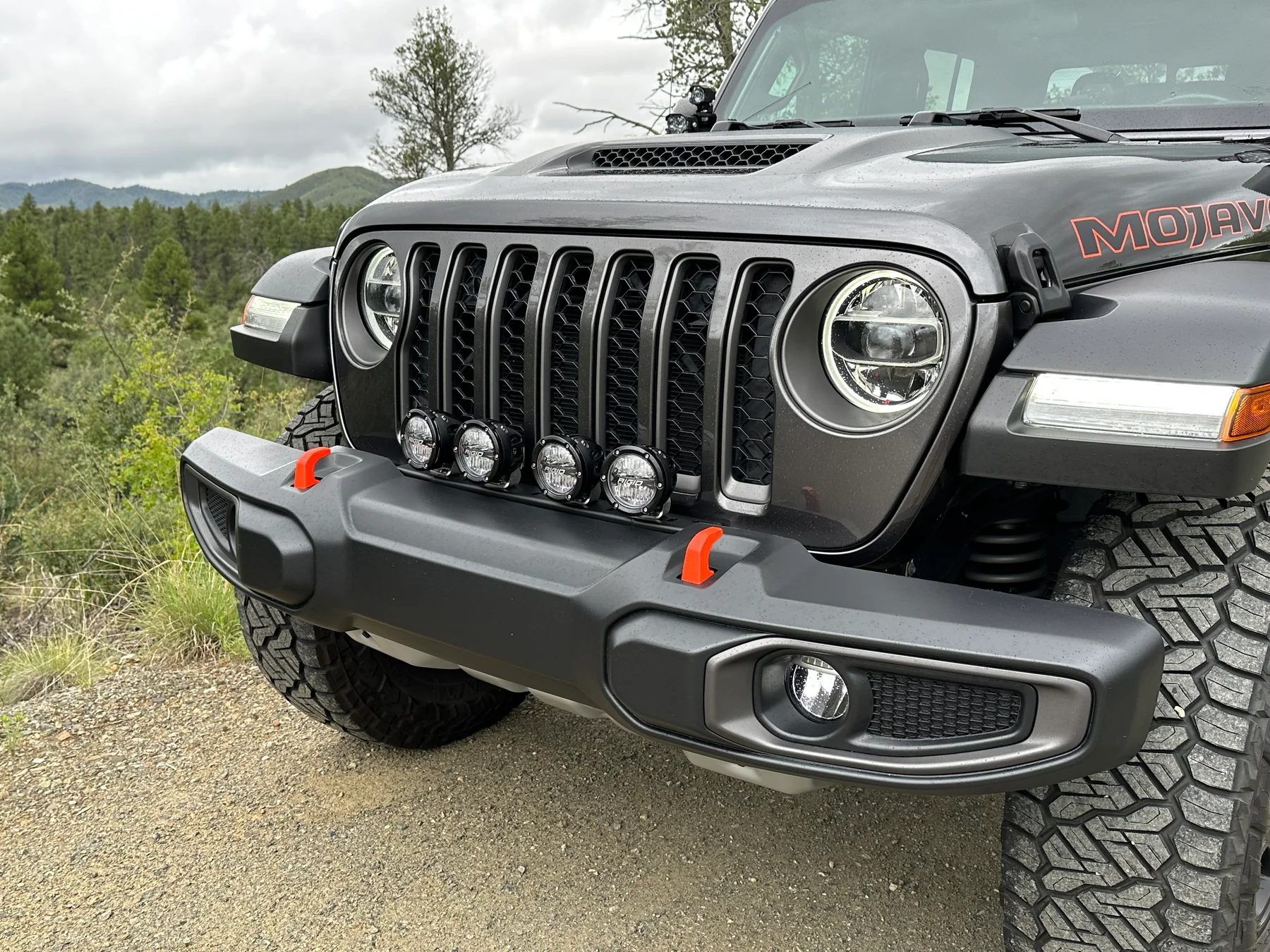 Artec Industries JL-JT Front Bumper Light Bridge Mount