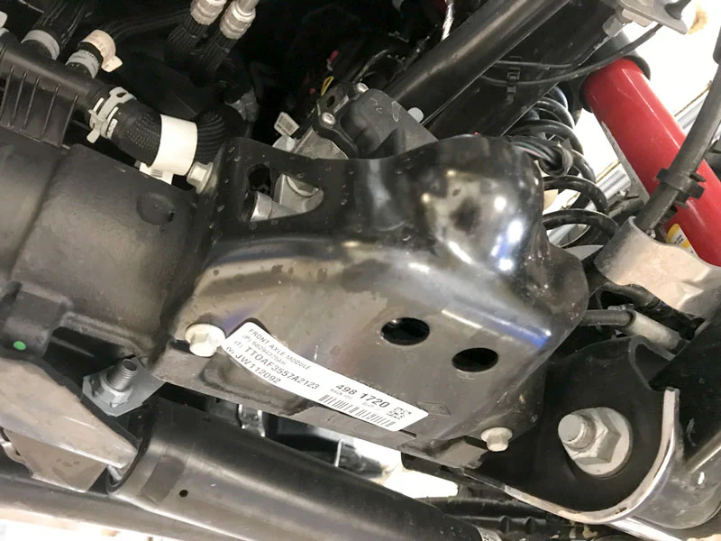 Artec Industries JL Shield - Front Axle CAD Skid