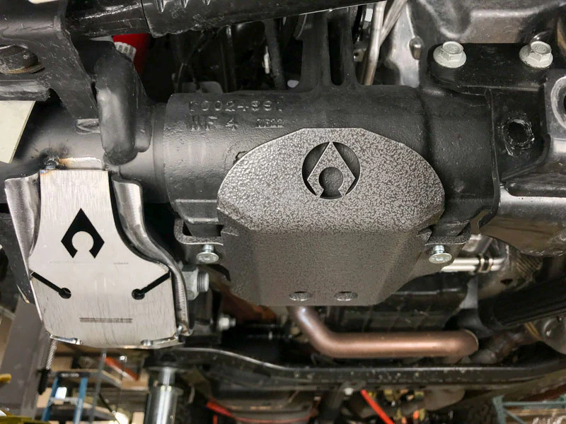 Artec Industries JL Shield - Front Axle CAD Skid