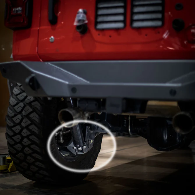 Artec Industries JL Rear Axle LCA Bolt-On Skids