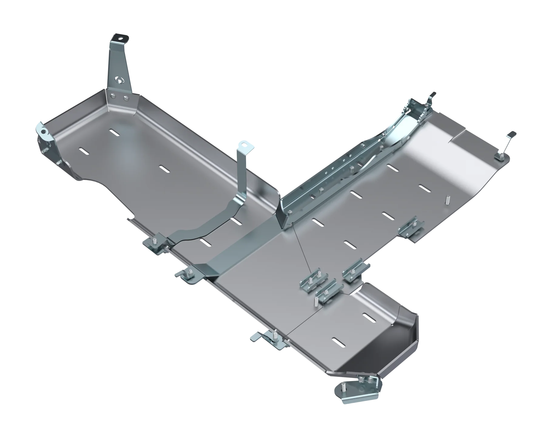 Artec Industries JL T-Case/Fuel Skid Kit Only - 2 Door 3.6L/2.0L 2018+