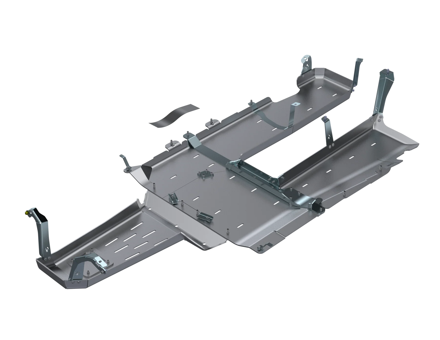 Artec Industries JLU 392 Bellypan Skid With Magnaflow Exhaust Skid