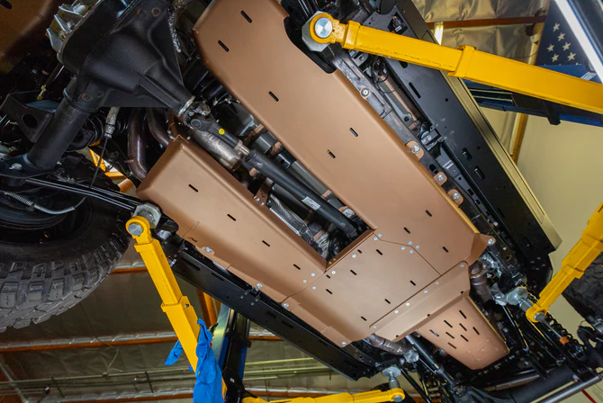 Artec Industries JLU 392 Bellypan Skid With Magnaflow Exhaust Skid