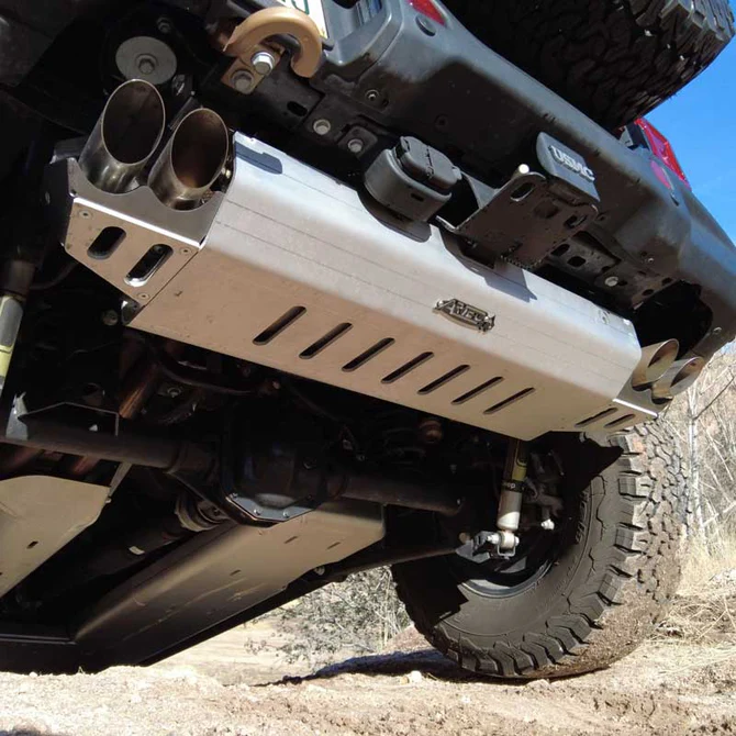 Artec Industries JLU 392 Muffler & Tip Skid