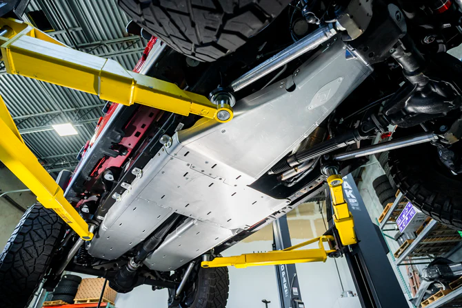 Artec Industries JLU 4XE Bellypan Skid With Power Pack & Exhaust Skids