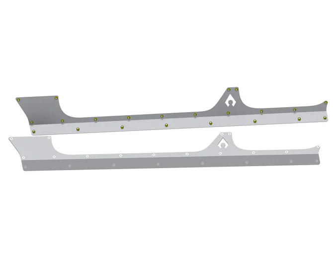 Artec Industries JLU Aluminum Rocker Armour