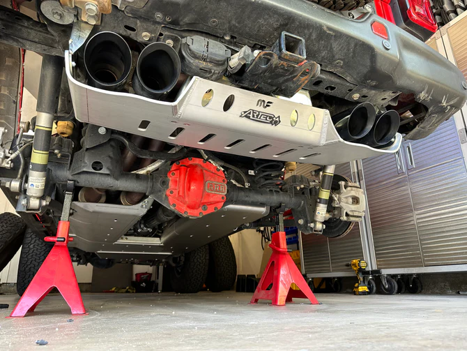 Artec Industries JLU Magnaflow Muffler & Tip Skid - 4 Door 392 Hemi