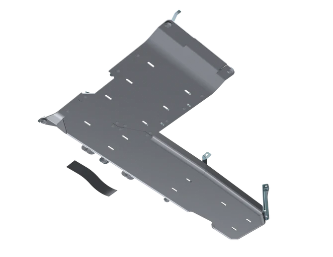 Artec Industries JLU T-Case/Fuel Skid Kit Only - 4 Door 3.6L/2.0L/392 Hemi 2018+