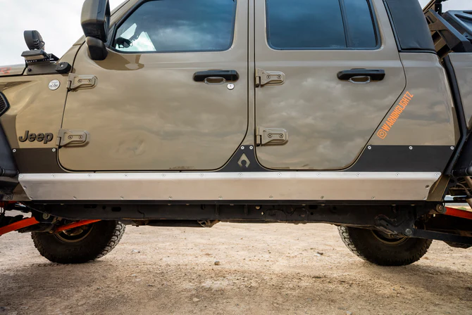 Artec Industries JT Boatside Steel & Aluminum Rocker Armour