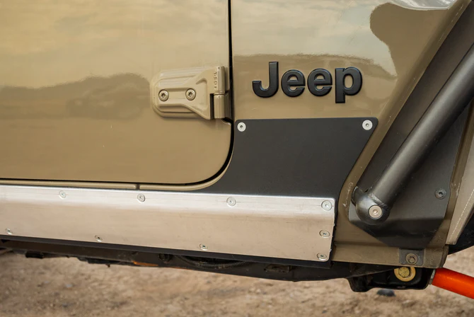 Artec Industries JT Boatside Steel & Aluminum Rocker Armour