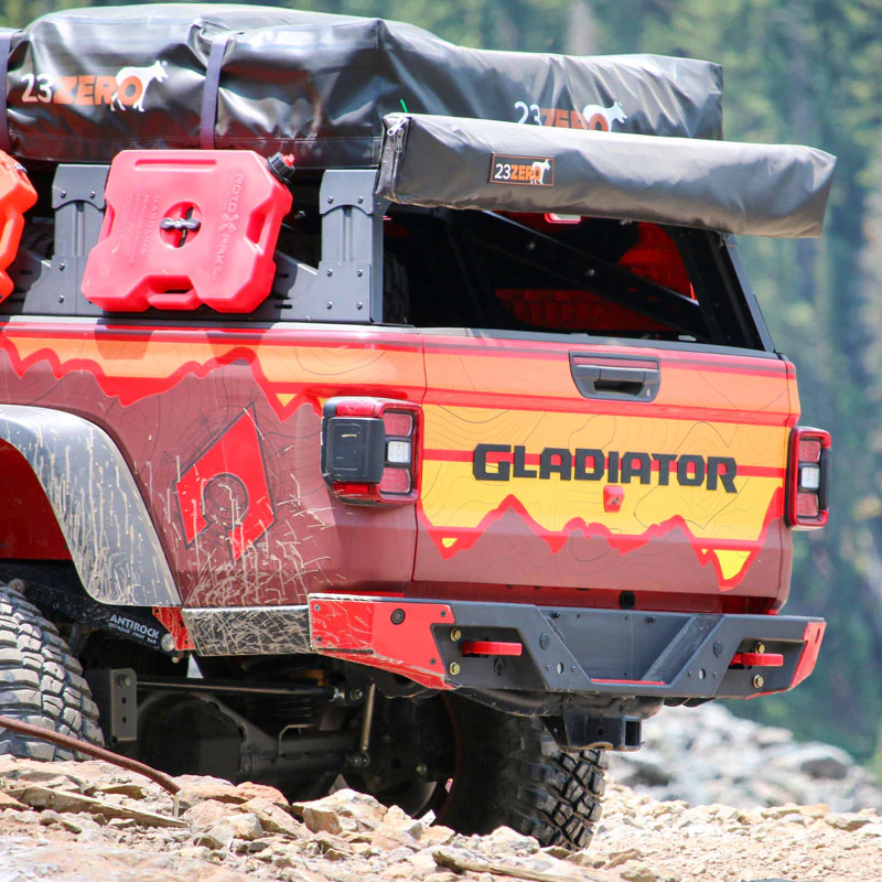 Artec Industries JT Rear Bumper Aluminum Corner Skids