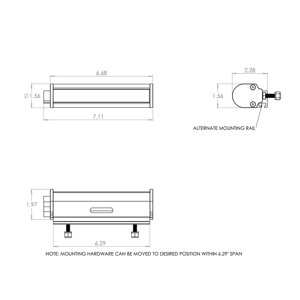 Baja Designs RTL-M Mini LED Rear Light Bar - Universal