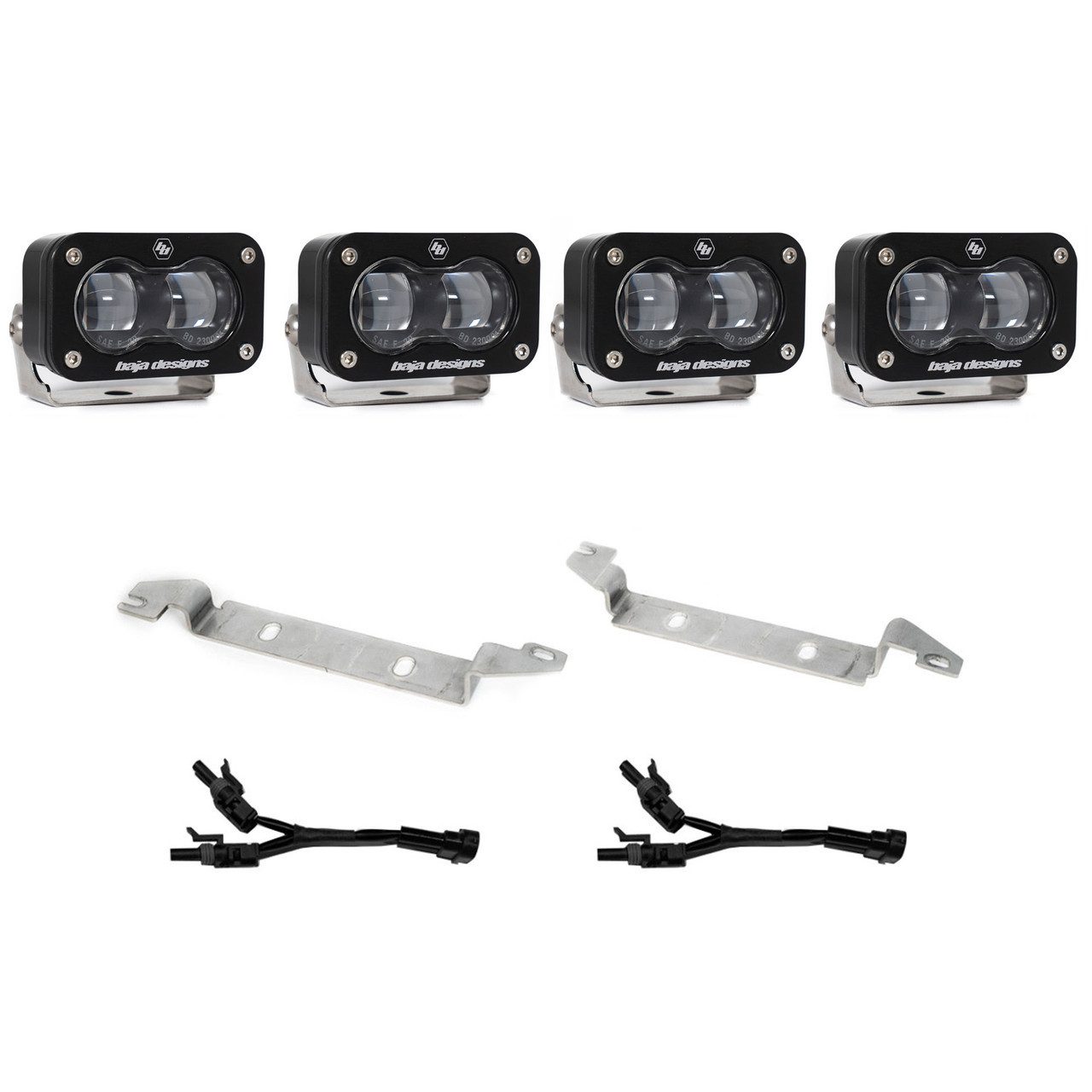 Baja Designs S2 SAE OEM Fog Light Replacement Kit 2025-2026 Toyota 4Runner Non-TRD Pro
