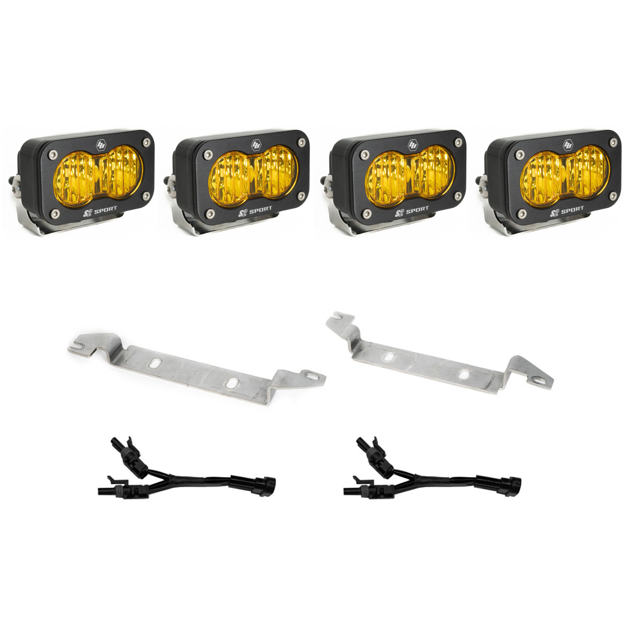 Baja Designs S2 Sport OEM Fog Light Replacement Kit 2025-2026 Toyota 4Runner Non-TRD Pro