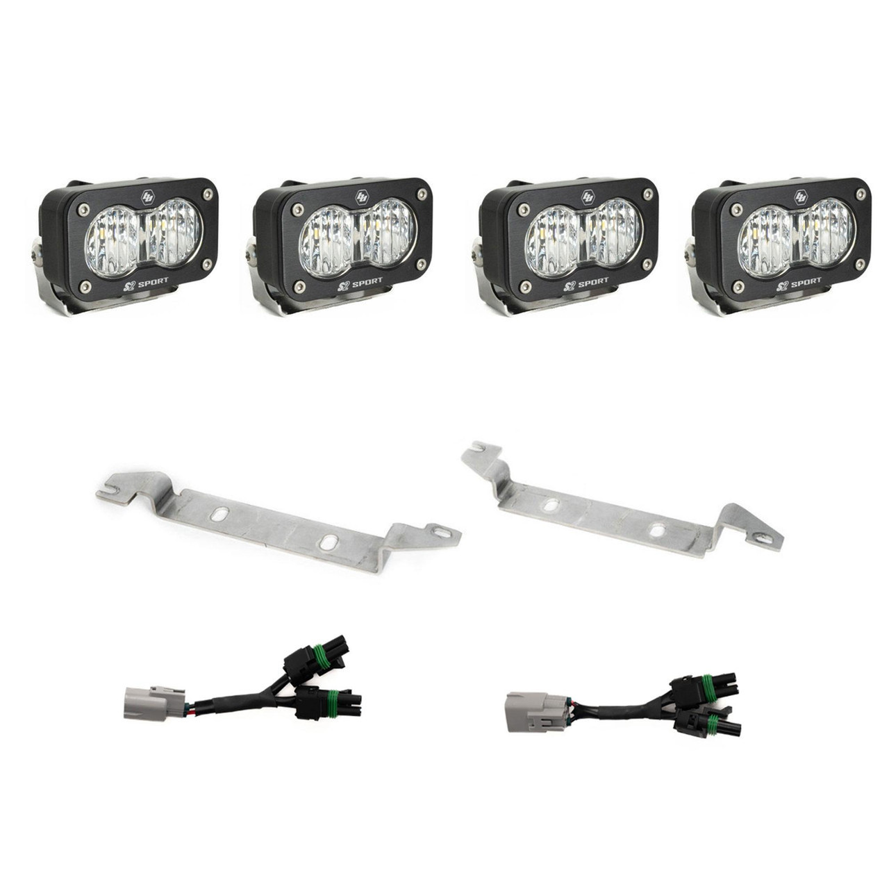 Baja Designs S2 Sport OEM Fog Light Replacement Kit 2025-2026 Toyota 4Runner TRD Pro/Trailhunter