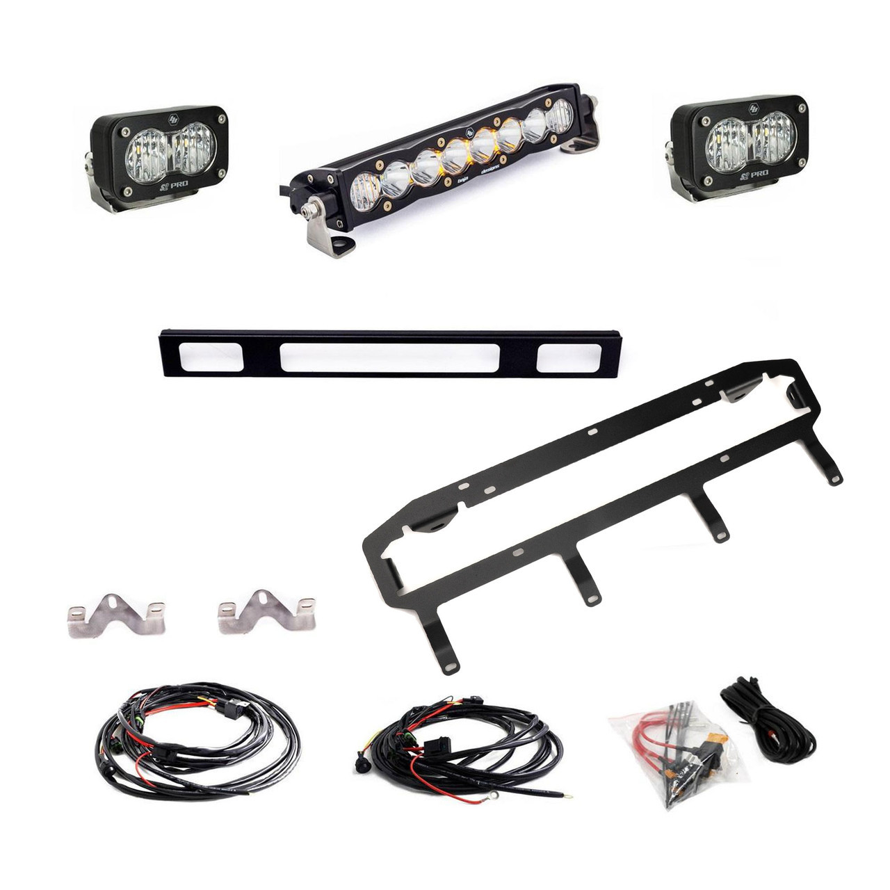 Baja Designs S8 10"/S2 Pro Grille Light Kit - 2025-2026 Toyota 4Runner TRD Pro