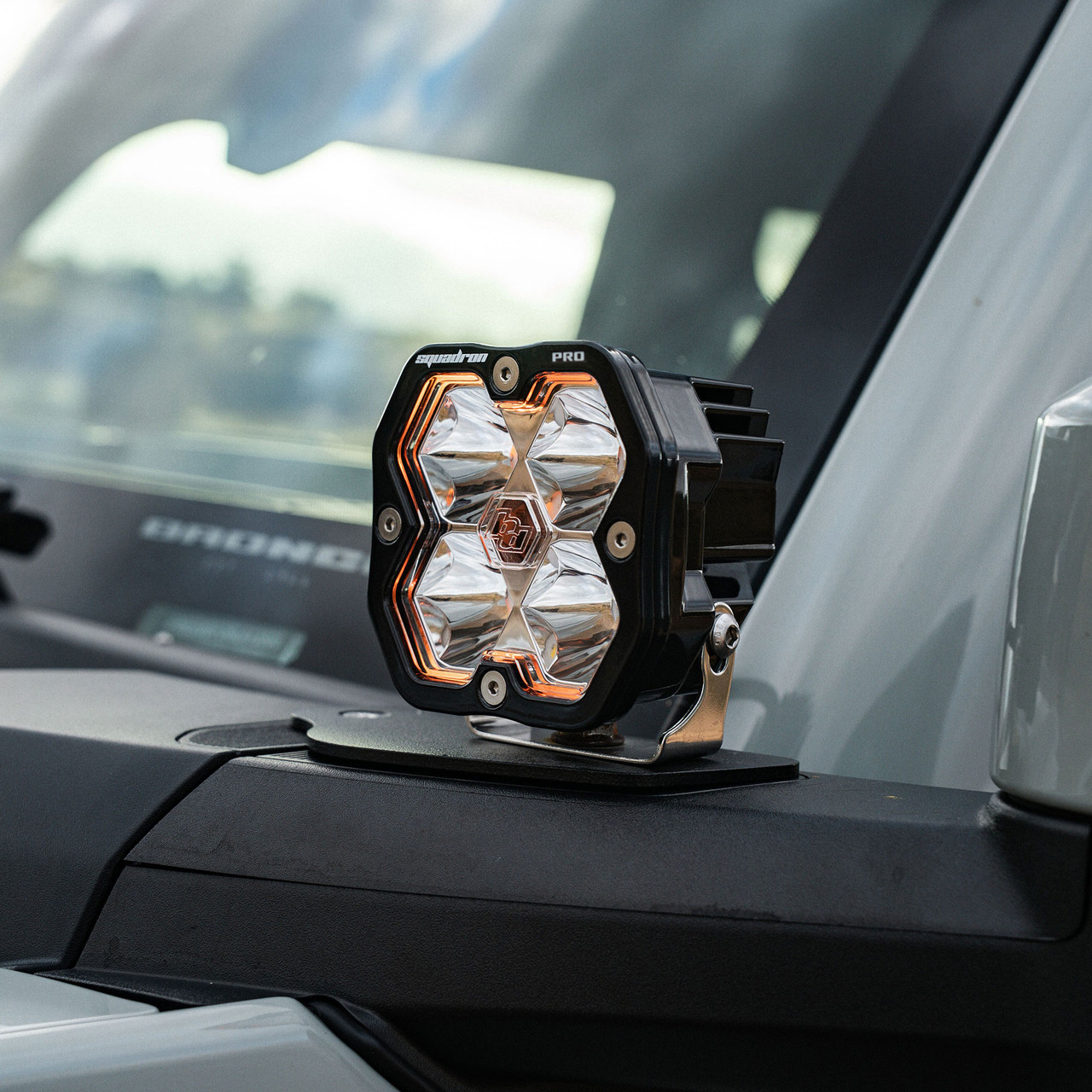 Baja Designs Squadron 2.0 Pro A-Pillar Light Kit - Ford 2021-26 Bronco 2022-24 Bronco Raptor