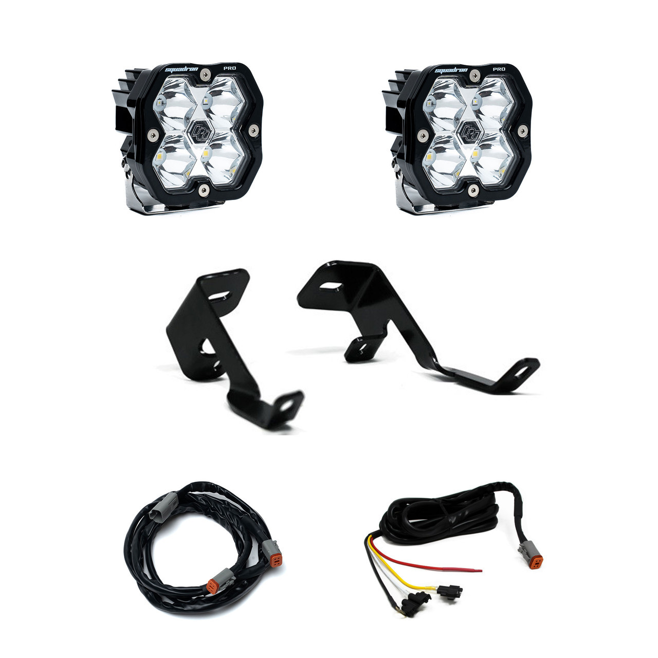 Baja Designs Squadron 2.0 Pro A-Pillar Light Kit - Ford 2015-20 F-150 2017-20 F-150 Raptor