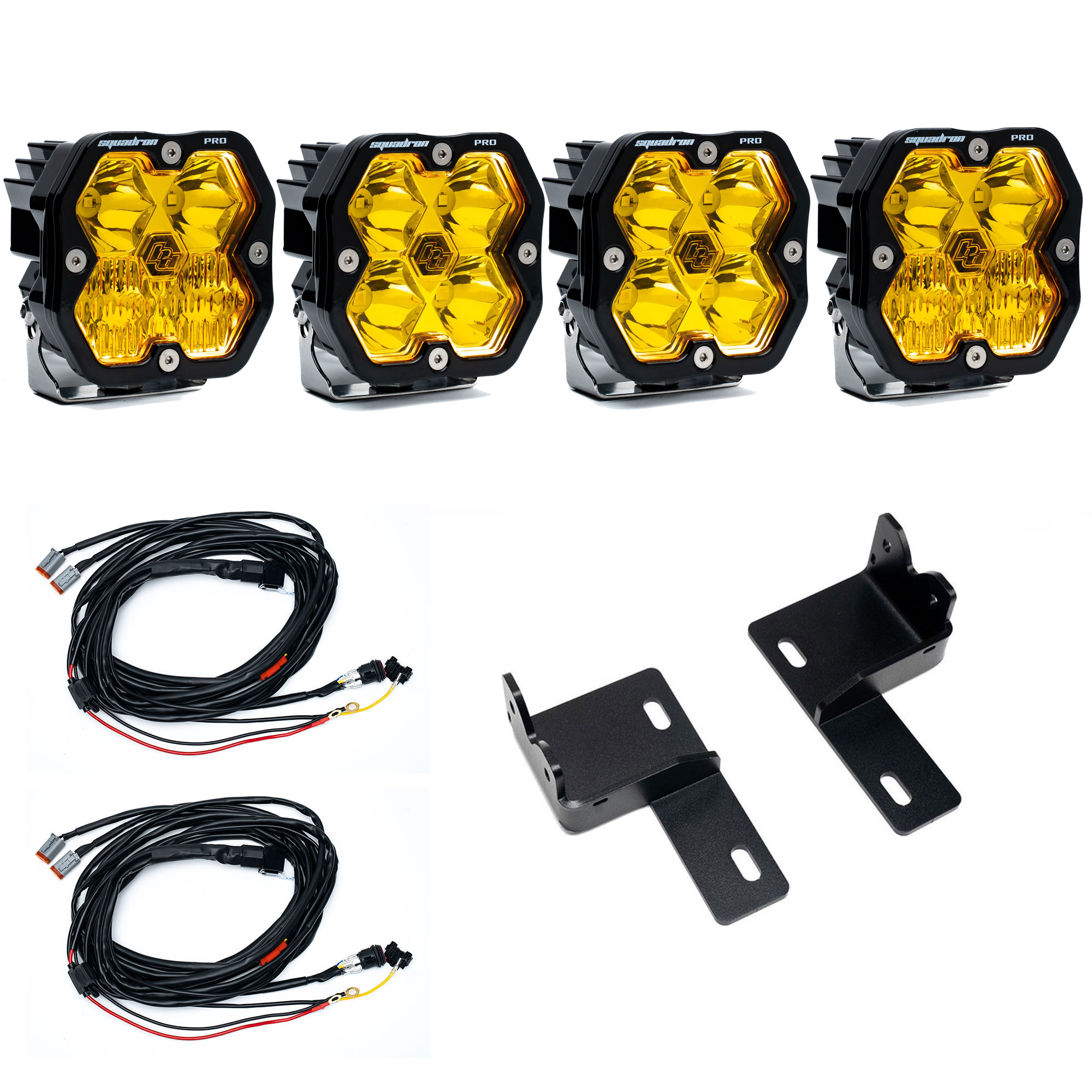 Baja Designs Squadron 2.0 Pro Behind-the-Grille Light Kit - Toyota 2025-26 4Runner