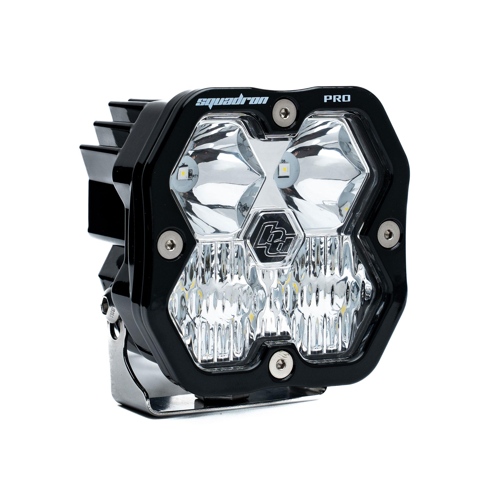 Baja Designs Squadron 2.0 Pro Black LED Auxiliary Light Pod Single