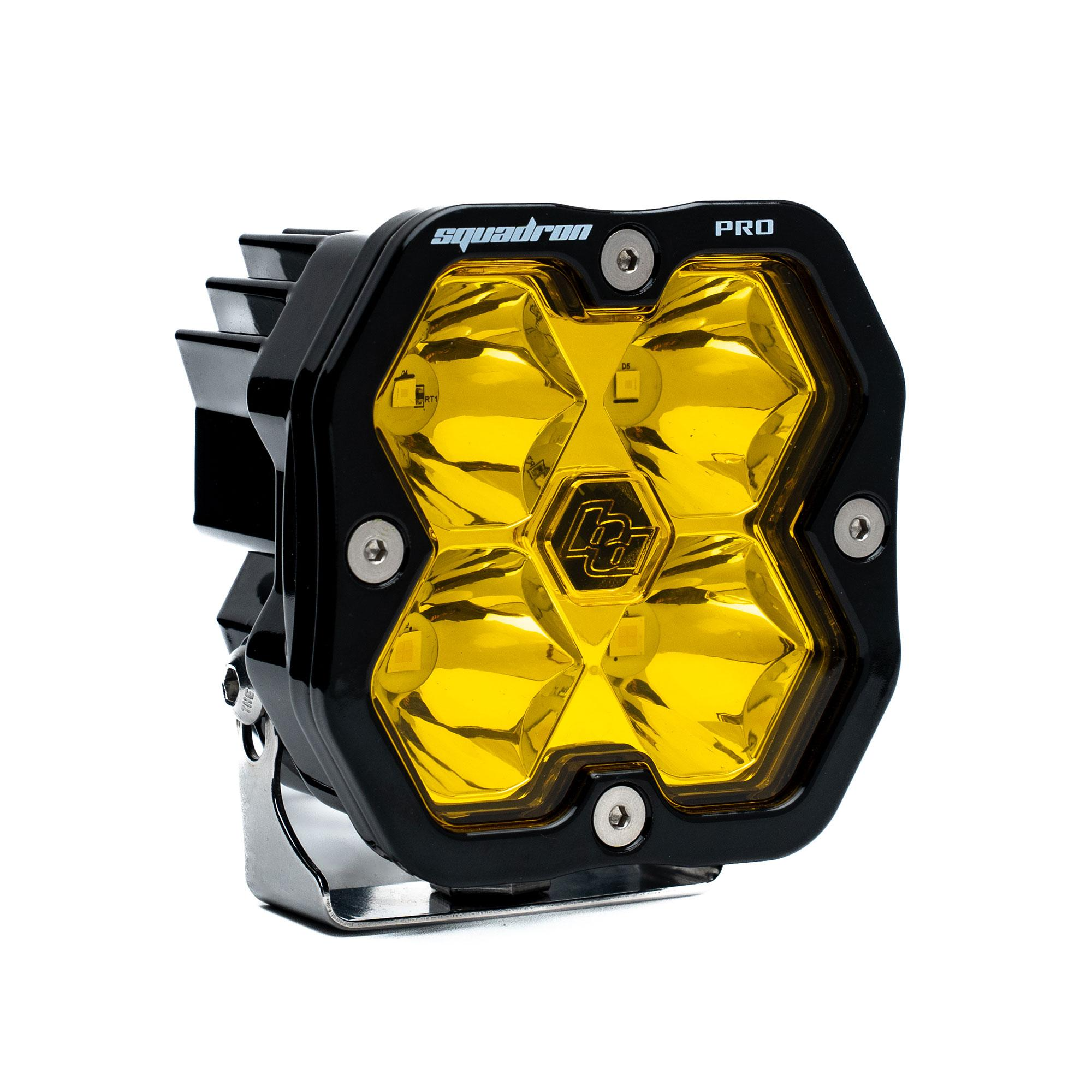 Baja Designs Squadron 2.0 Pro Black LED Auxiliary Light Pod Single
