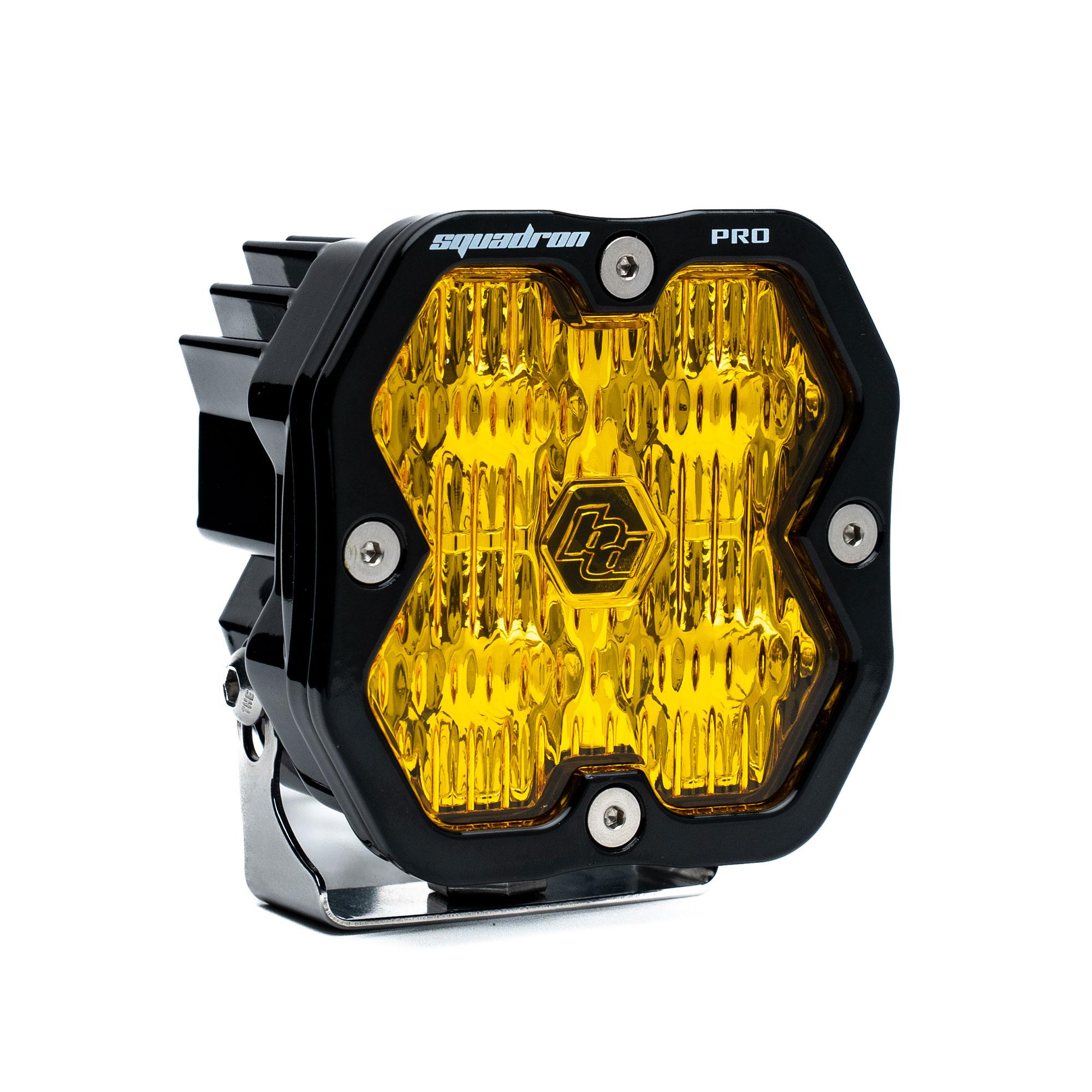 Baja Designs Squadron 2.0 Pro Black LED Auxiliary Light Pod Single