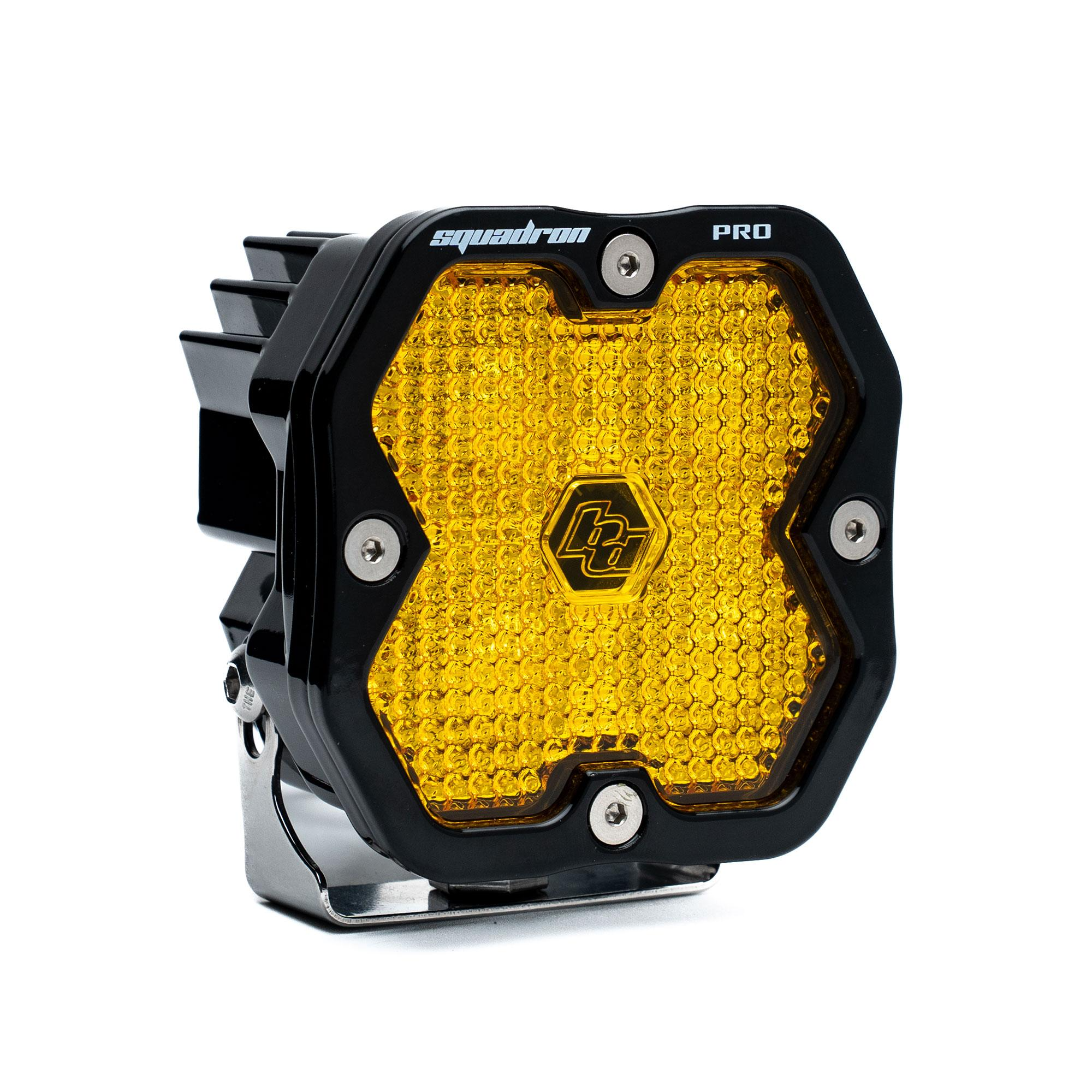 Baja Designs Squadron 2.0 Pro Black LED Auxiliary Light Pod Single