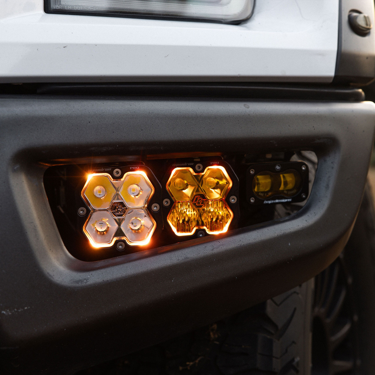 Baja Designs Squadron 2.0 Pro/S2 SAE "Pro" Fog Pocket Light Kit - Ford 2017-20 F-150 Raptor