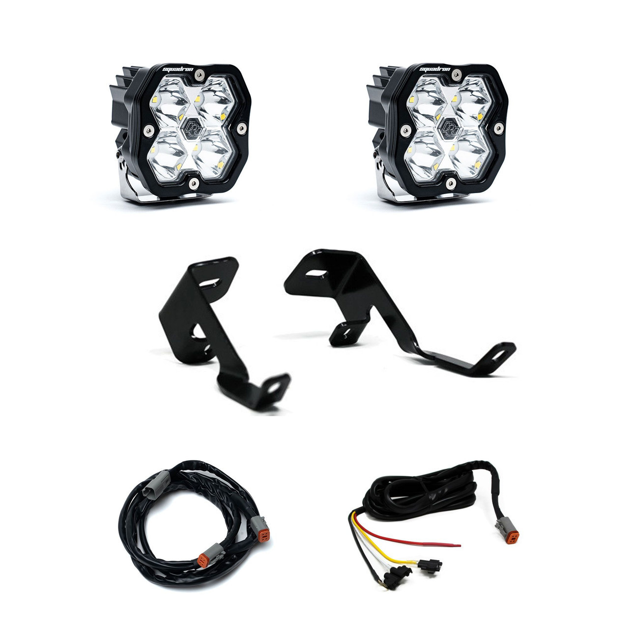 Baja Designs Squadron 2.0 Sport A-Pillar Light Kit - Ford 2015-20 F-150 2017-20 F-150 Raptor