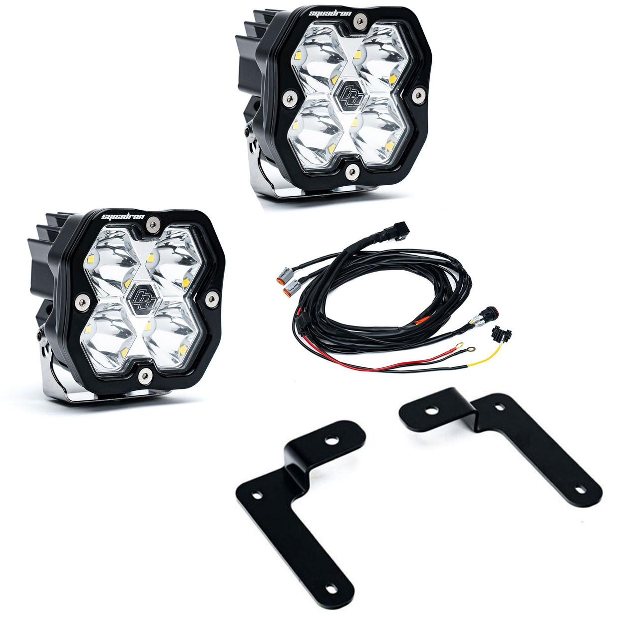 Baja Designs Squadron 2.0 Sport A-Pillar Light Kit - Jeep Wrangler JL/Gladiator JT