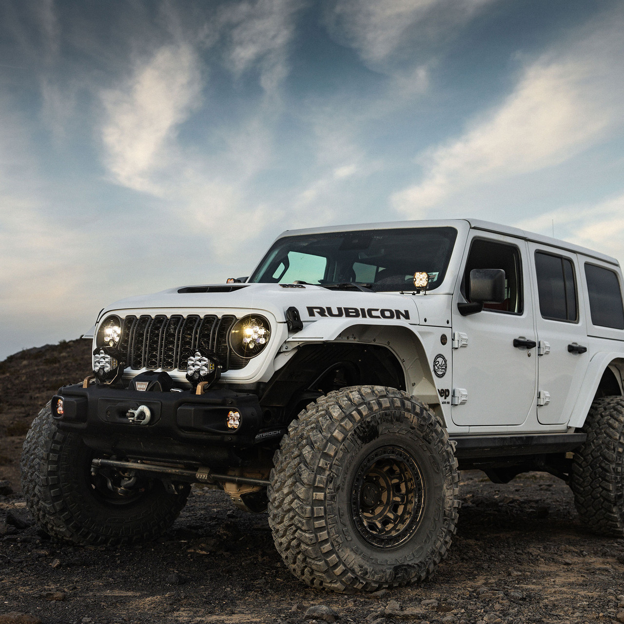 Baja Designs Squadron 2.0 Sport A-Pillar Light Kit - Jeep Wrangler JL/Gladiator JT