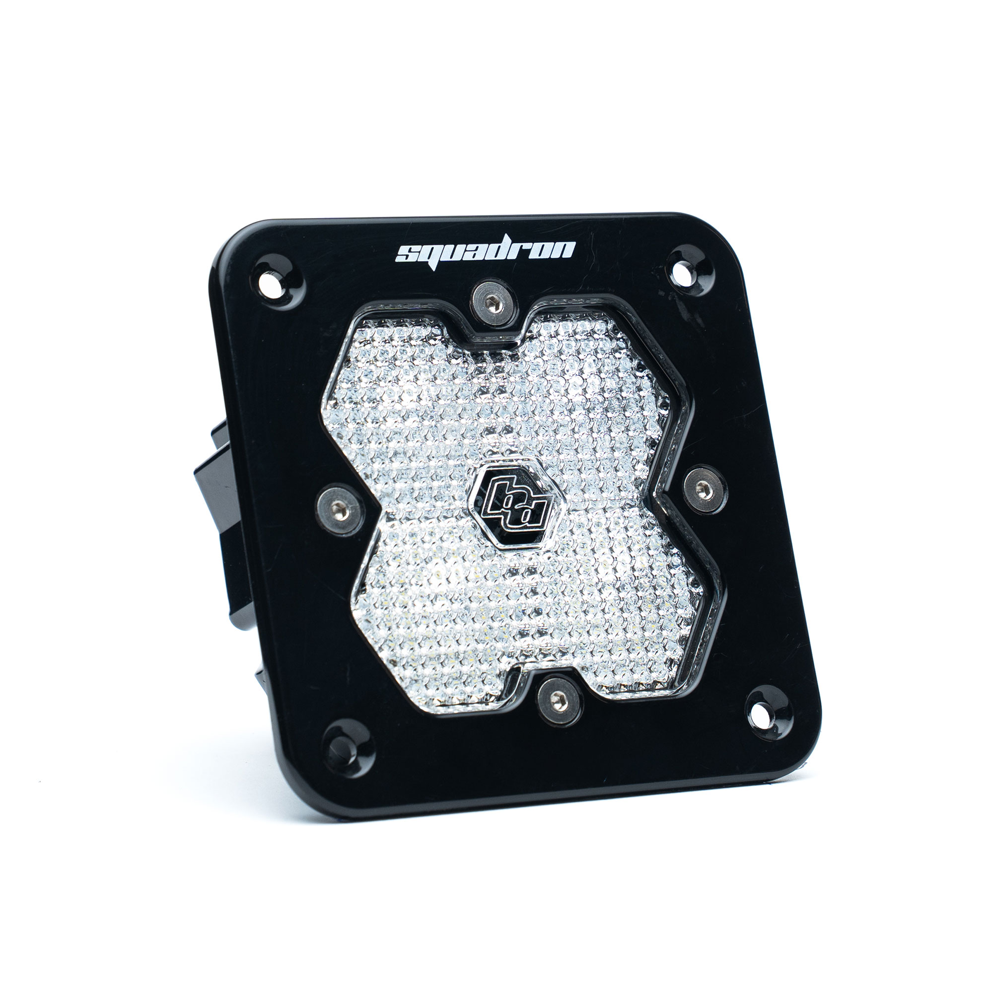 Baja Designs Squadron 2.0 Sport Black Flush Mount LED Auxiliary Light Pod Single