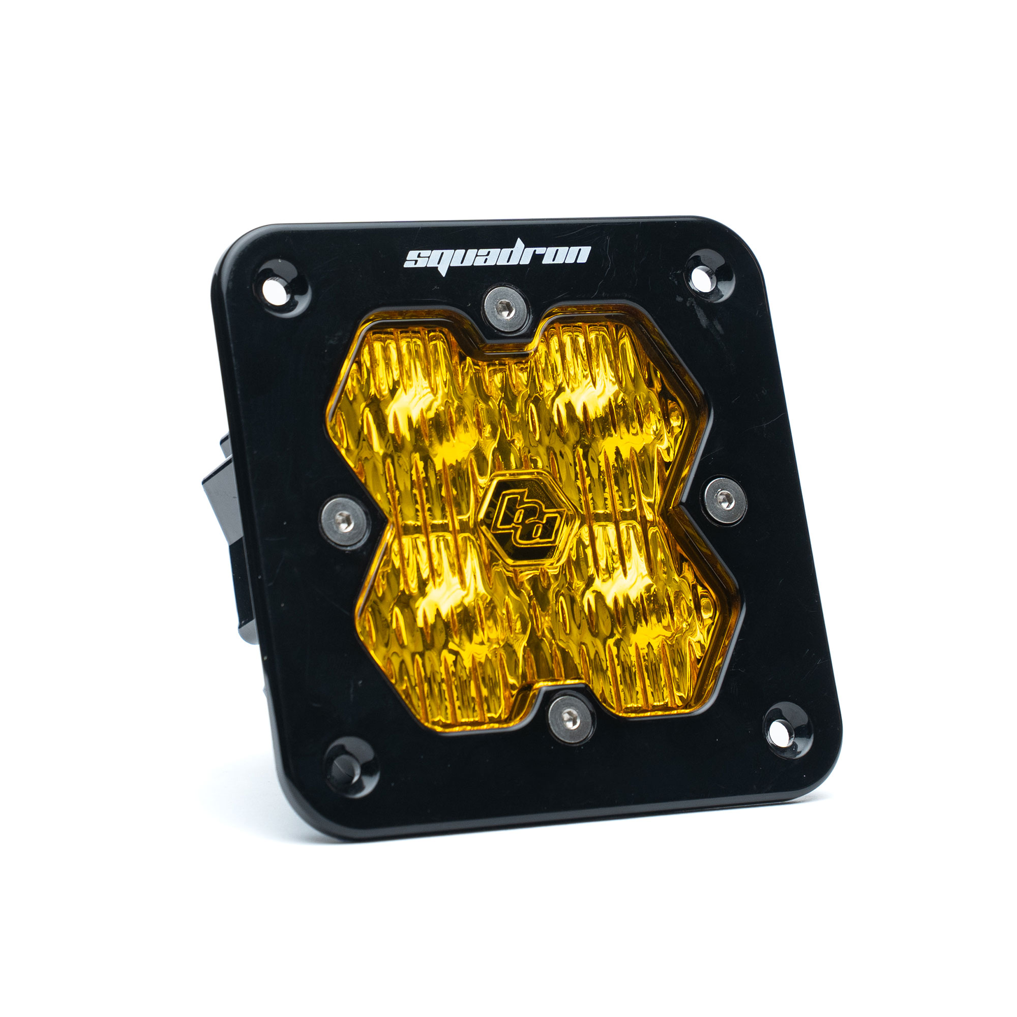 Baja Designs Squadron 2.0 Sport Black Flush Mount LED Auxiliary Light Pod Single