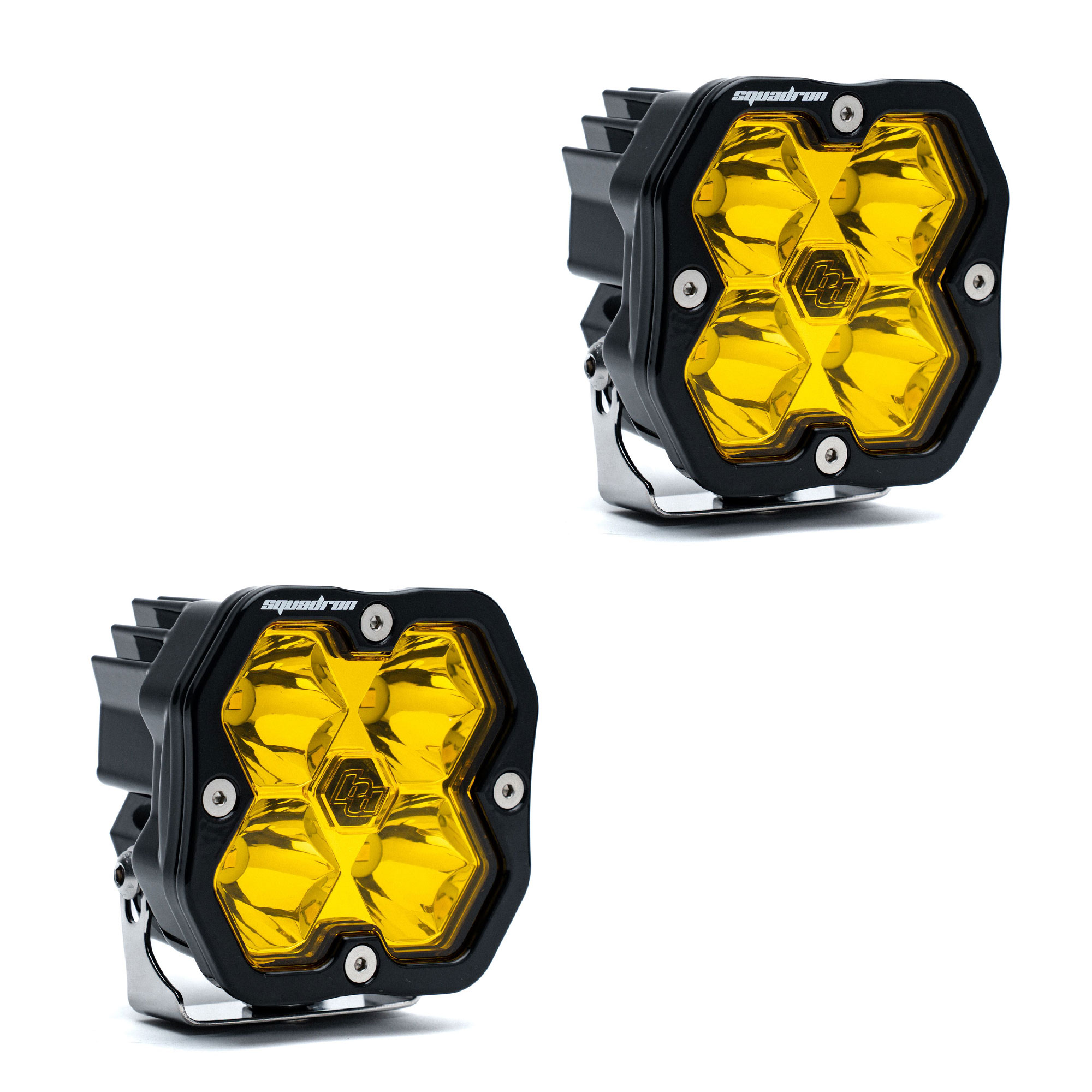 Baja Designs Squadron 2.0 Sport Black LED Auxiliary Light Pod Pair