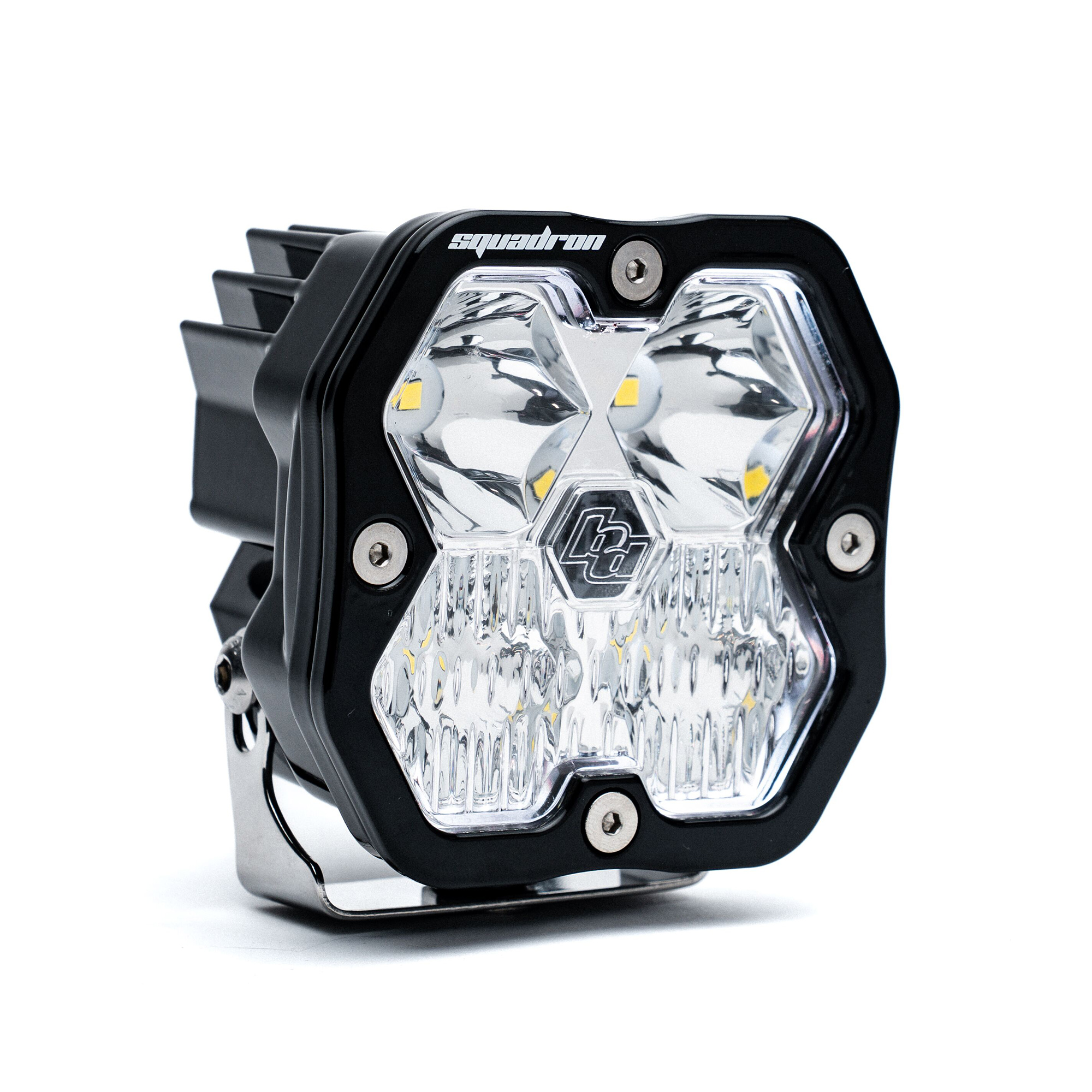 Baja Designs Squadron 2.0 Sport Black LED Auxiliary Light Pod Single