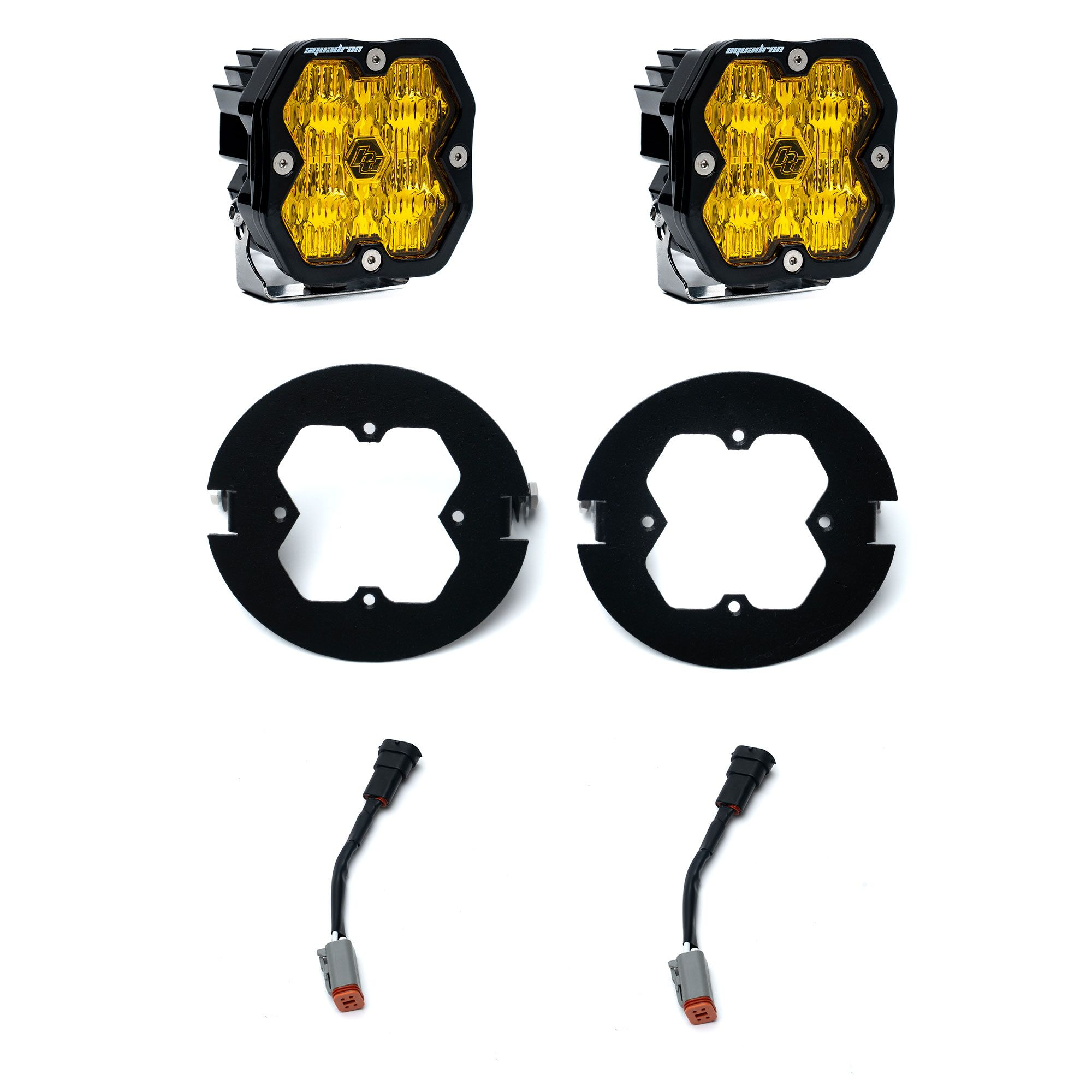 Baja Designs Squadron 2.0 Sport Fog Pocket Light Kit - Ford 2006-14 F-150 Toyota 2005-11 Tacoma 2007-13 Tundra