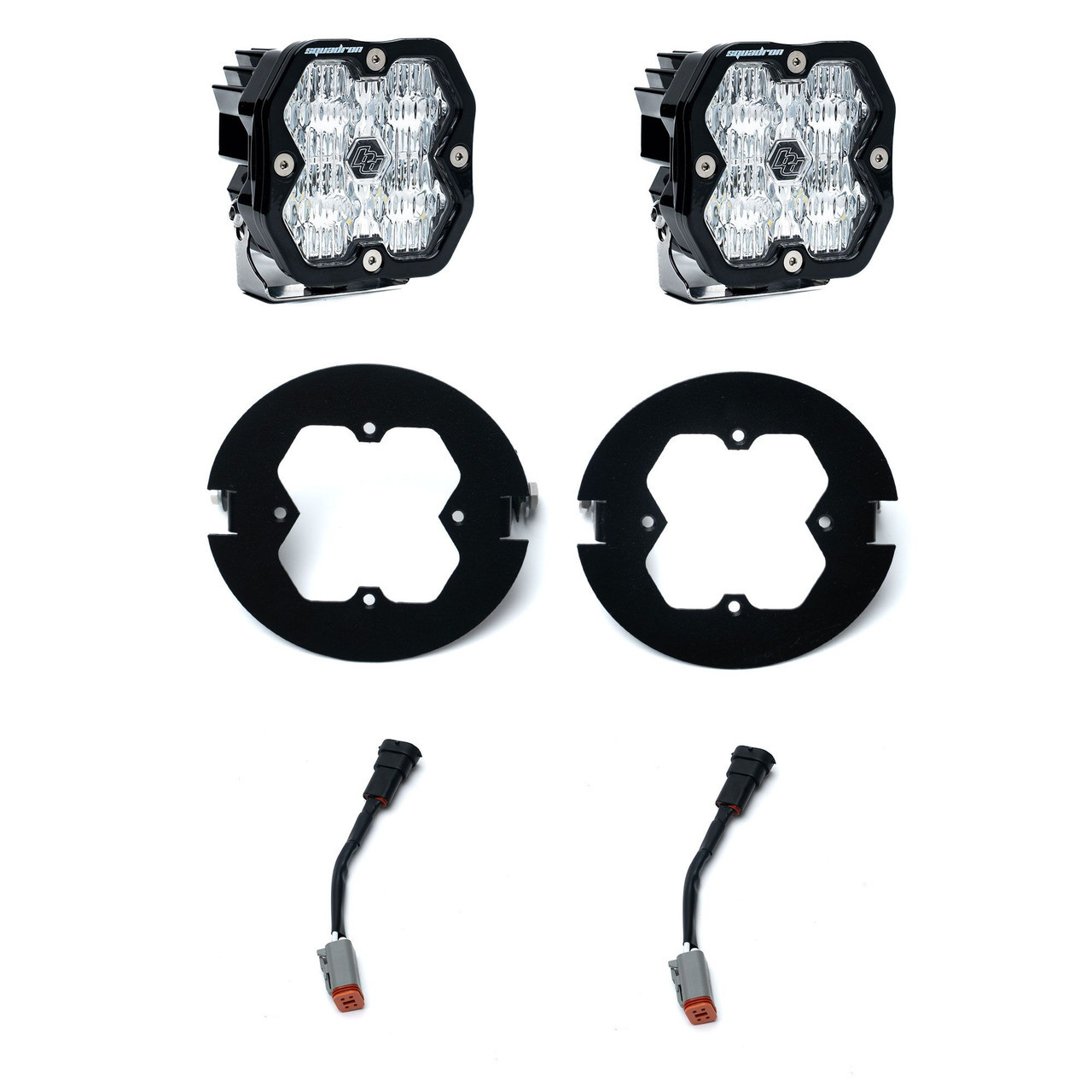 Baja Designs Squadron 2.0 Sport Fog Pocket Light Kit - Ford 2006-14 F-150 Toyota 2005-11 Tacoma 2007-13 Tundra