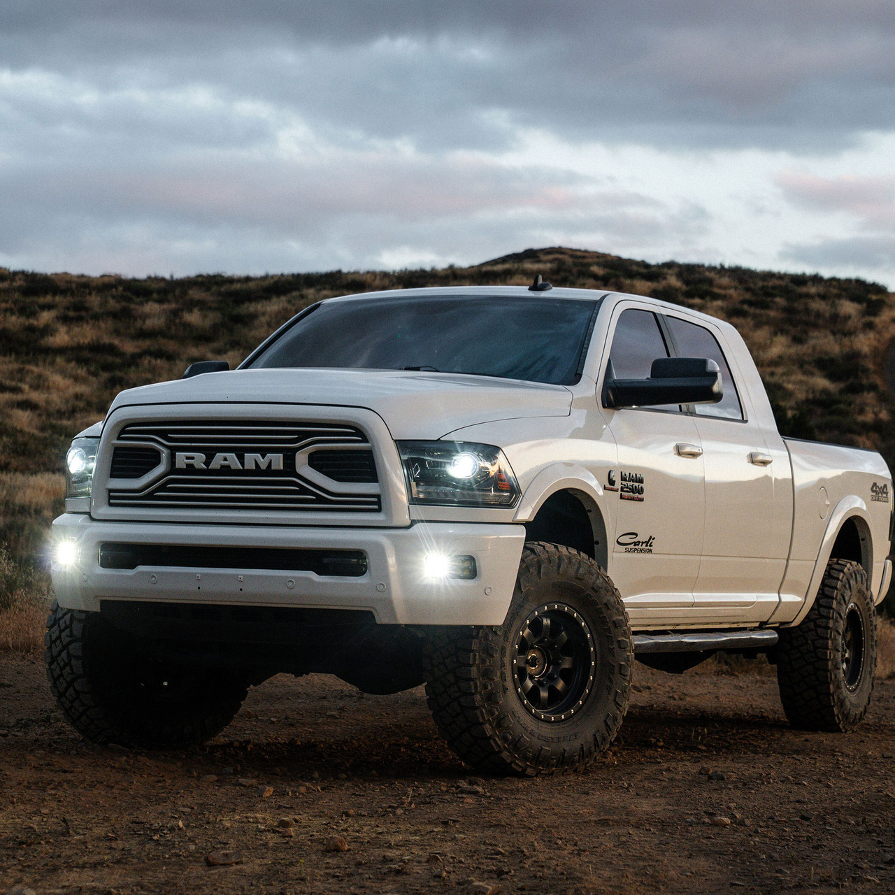 Baja Designs Squadron 2.0 Sport/Squadron SAE Dual Fog Pocket Light Kit - RAM 2009-12 1500 2010-18 2500/3500