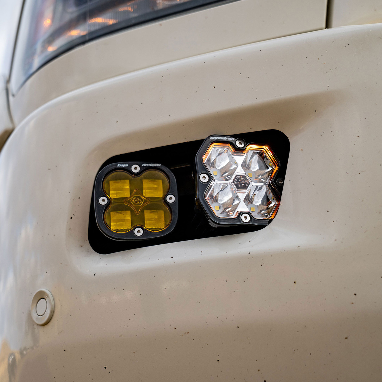 Baja Designs Squadron 2.0 Sport/Squadron SAE Dual Fog Pocket Light Kit - RAM 2009-12 1500 2010-18 2500/3500