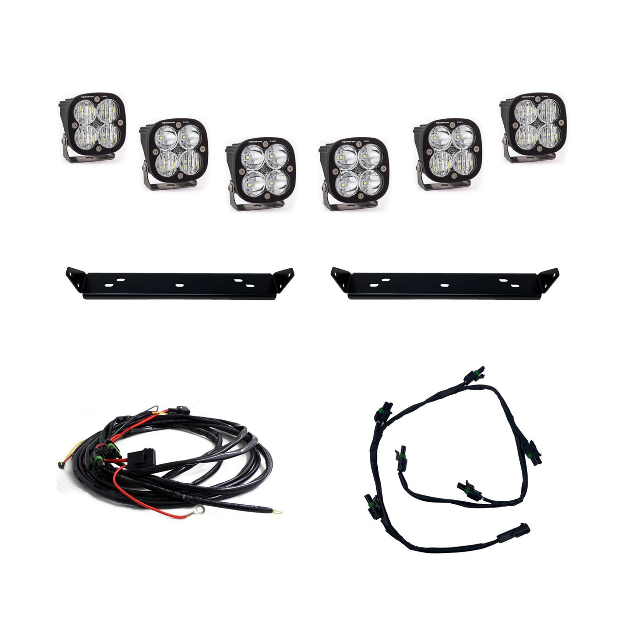 Baja Designs Squadron Pro Behind Grille Light Kit - 2021-2025 Ford Raptor/2024-2025 Raptor 37/R