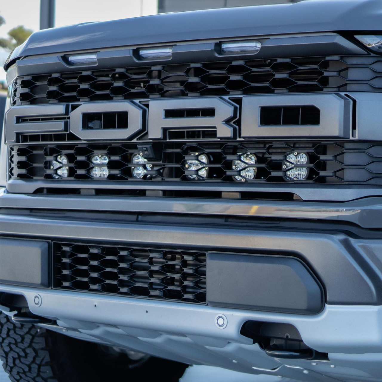 Baja Designs Squadron Pro Behind Grille Light Kit - 2021-2025 Ford Raptor/2024-2025 Raptor 37/R