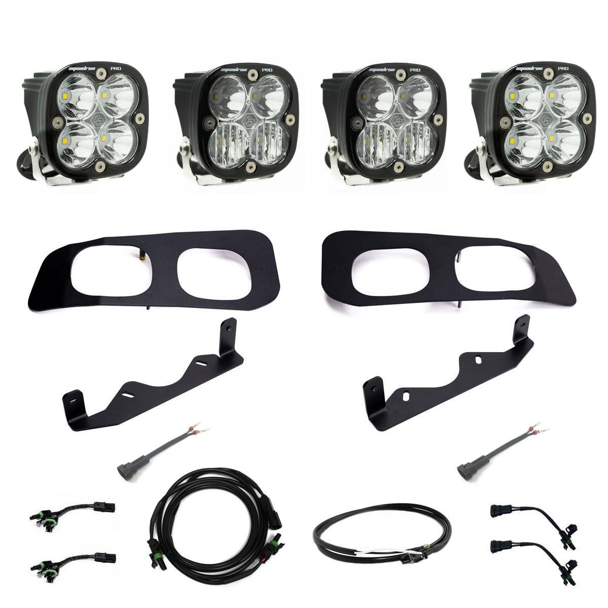 Baja Designs Squadron Pro Dual Fog Light Kit 2023-2025 Ford F-250/F-350 Super Duty