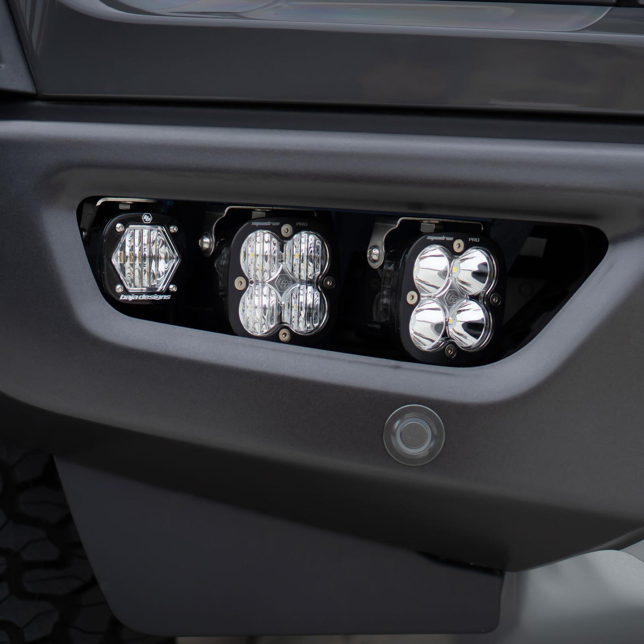 Baja Designs Squadron Pro/S1 Fog Pocket Light Kit - 2021-2025 Ford Raptor