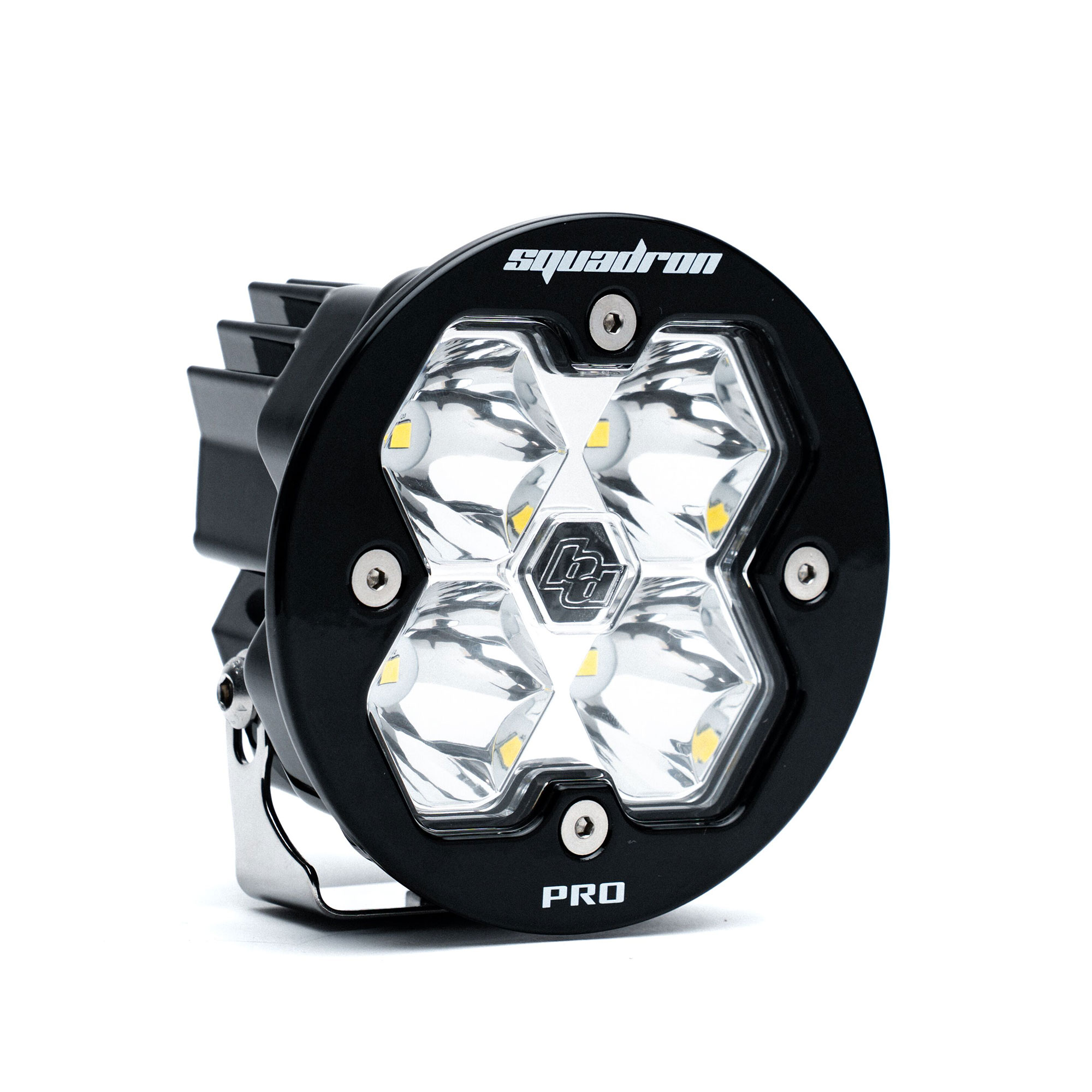 Baja Designs Squadron-R 2.0 Pro Black LED Auxiliary Light Pod Single