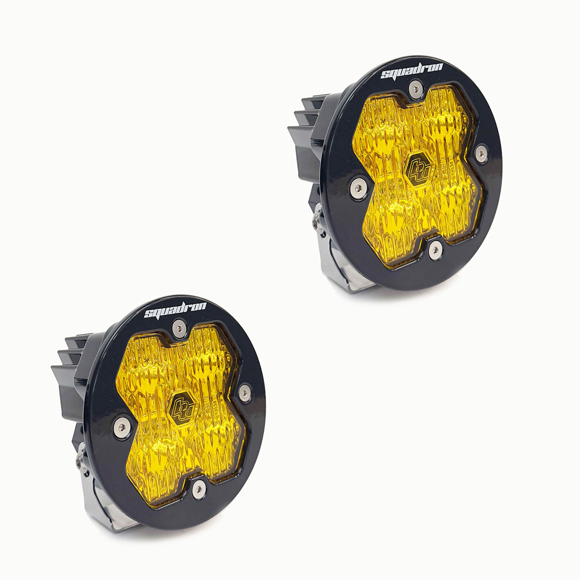 Baja Designs Squadron-R 2.0 Sport Black LED Auxiliary Light Pod Pair