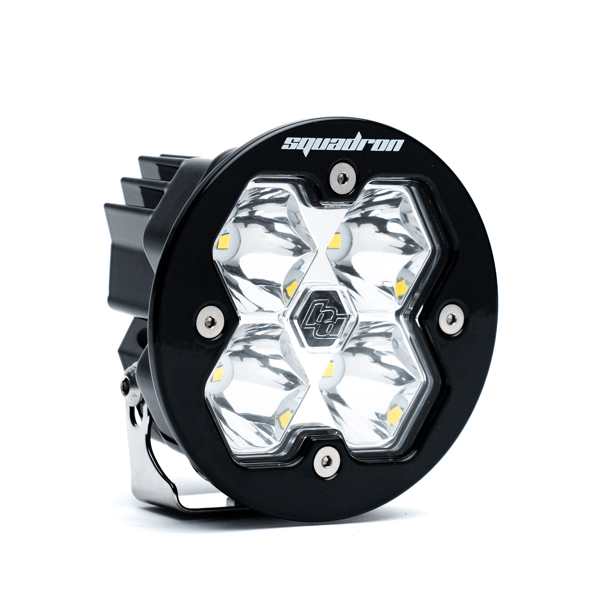 Baja Designs Squadron-R 2.0 Sport Black LED Auxiliary Light Pod Single