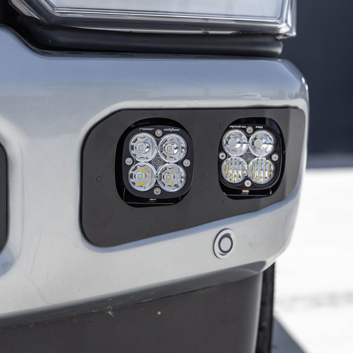 Baja Designs Squadron Racer/Pro Unlimited Dual Fog Pocket Light Kit 2023-2025 Ford F-250/F-350 Super Duty