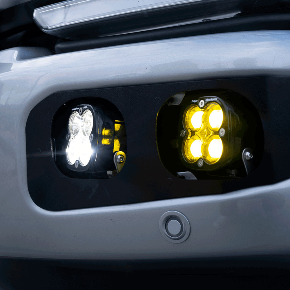 Baja Designs Squadron SAE/PRO Dual Fog Pocket Light Kit 2023-2025 Ford F-250/F-350 Super Duty