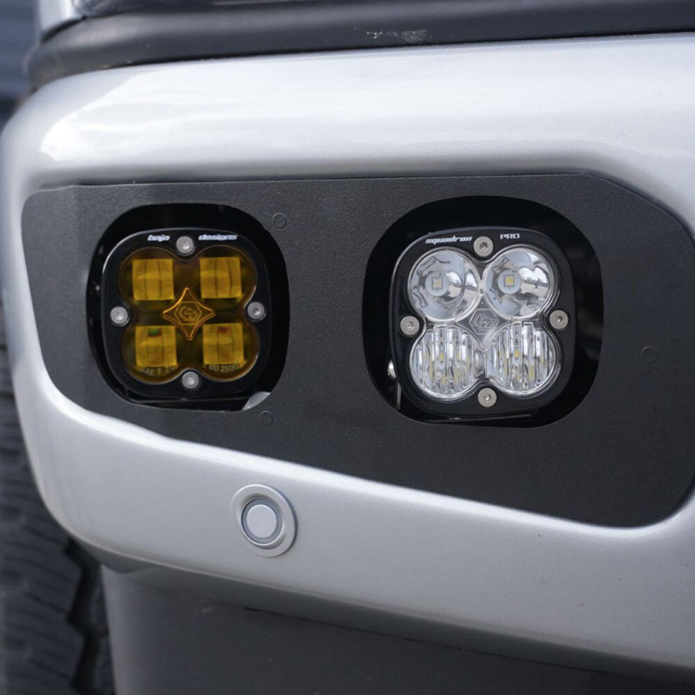 Baja Designs Squadron SAE/PRO Dual Fog Pocket Light Kit 2023-2025 Ford F-250/F-350 Super Duty